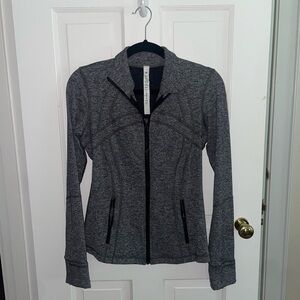 lululemon athletica Gray Zip-Up Hoodie